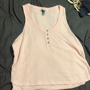 Wild fable cropped tank top